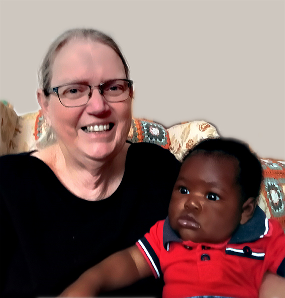 Robyn with baby Nathaniel