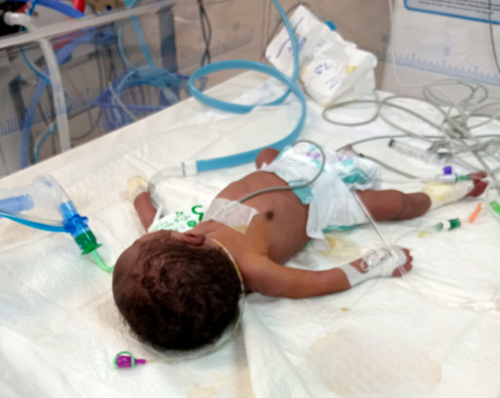 Owen admitted to the NICU